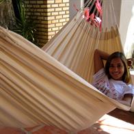 Natural white Single Hammock