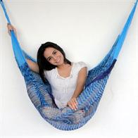 Sitting hammock in coated cotton net - Canada Outdoor Coated Hammock Chair