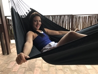 Black Single Hammock 