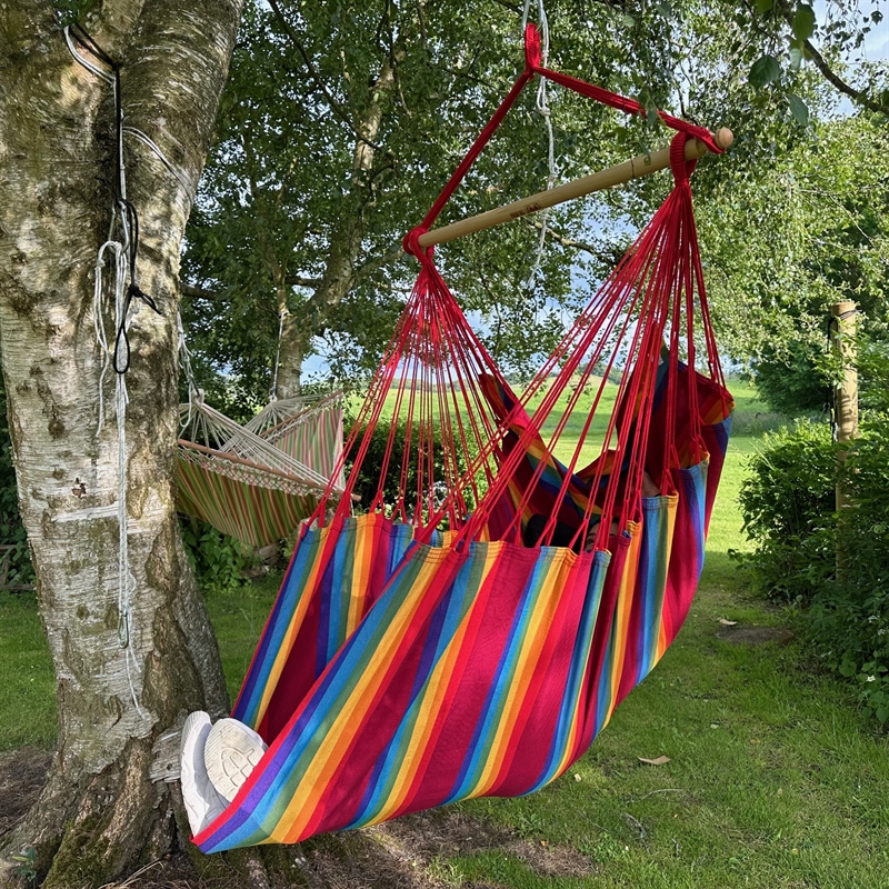 Rainbow hammock chair deals