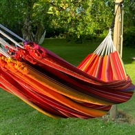 Popular rainbow colored hammock. No. C160.0r