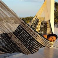 Cotton ThickCord Hammock - Mix of 2 color