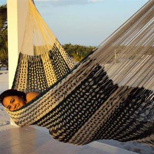 Hammock in 100% nylon woven with Thick Cord. K12