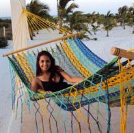 American hammock ANA with spreader bars and Thick Cord in Colorful design
