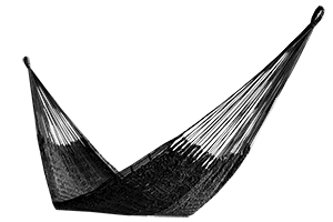 Hammock in 100% polyester woven with Thick Cord. K12